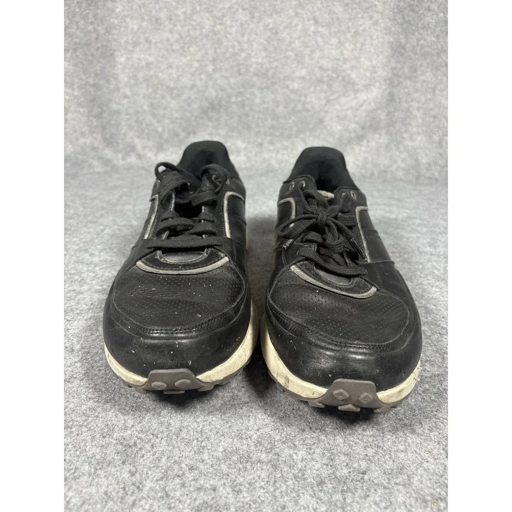 Cole Haan Grand Crosscourt Sneakers 13 Black Leather Suede‎ Accents